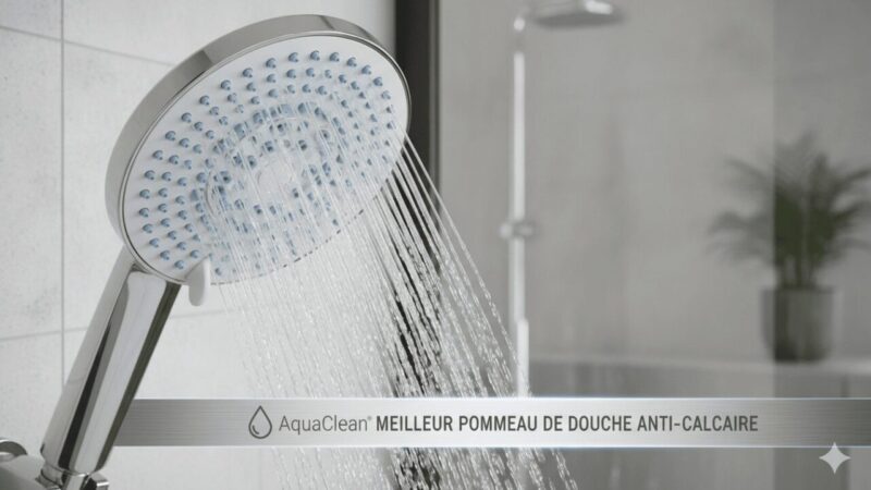 Quelle est la meilleure marque de pommeau de douche anti-calcaire ?