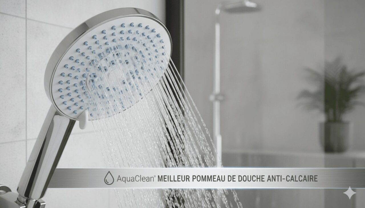 Quelle est la meilleure marque de pommeau de douche anti-calcaire ?